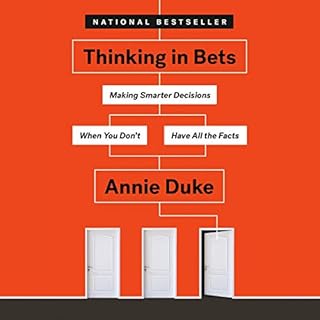 Thinking in Bets Audiolibro Por Annie Duke arte de portada