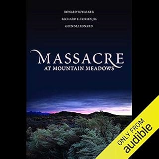 Massacre at Mountain Meadows Audiolibro Por Ronald W Walker, Richard E Turley, Glen M Leonard arte de portada