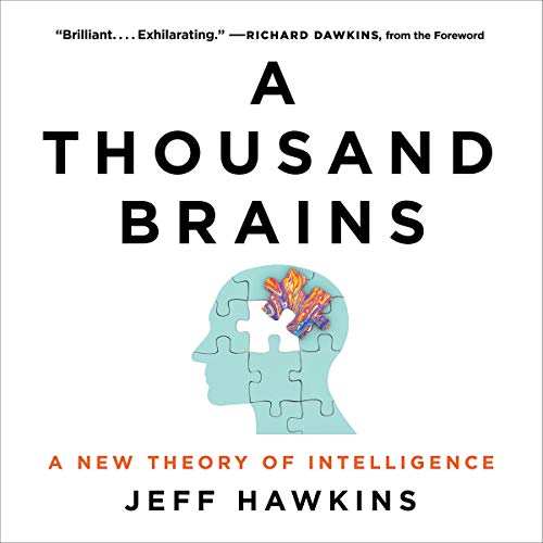 A Thousand Brains Audiobook By Jeff Hawkins, Richard Dawkins - foreword cover art