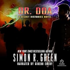 DR. DOA Audiolibro Por Simon R. Green arte de portada