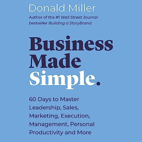 Business Made Simple Audiolibro Por Donald Miller arte de portada