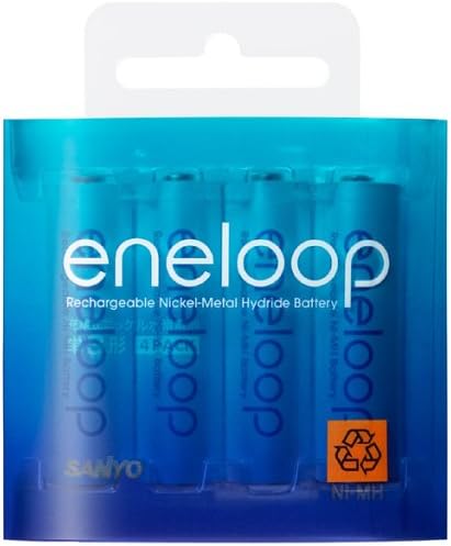 SANYO eneloop ニッケル水素電池 単3形 4本パック HR-3UTG-4BP