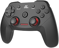 Ant Esports GP300 Pro V2 Wireless Gaming Controller, Compatible for PC & Laptop (Windows 10/8 /7 XP, Steam) / 