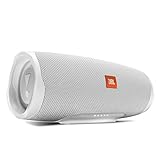 JBL CHARGE4 Bluetoothスピーカー IPX7防水/USB Type-C充電/パッシブラジエーター搭載 ホワイト JBLCHARGE4WHT【国内正規品】