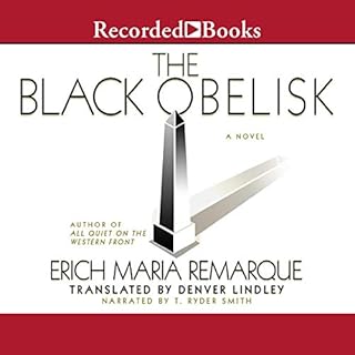 The Black Obelisk Audiolibro Por Erich Maria Remarque arte de portada