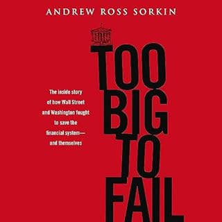 Too Big to Fail Audiolibro Por Andrew Ross Sorkin arte de portada