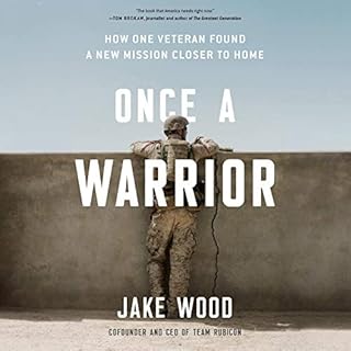 Once a Warrior Audiolibro Por Jake Wood arte de portada