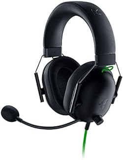 Razer BlackShark V2 X Wired Gaming On Ear Headset - Black|7.1 Surround Sound-50mm Drivers-Memory Foam Cushion-