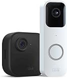 Blink Video Doorbell + 1 Outdoor 4 smart security camera (4th Gen) with Sync Module 2 | Two-year battery life, motion detection, two-way audio, HD video, Works with Alexa