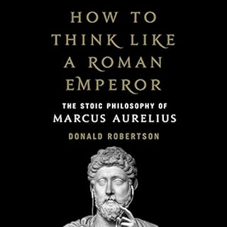 How to Think Like a Roman Emperor Audiolibro Por Donald J. Robertson arte de portada