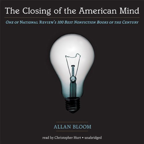 The Closing of the American Mind Audiolibro Por Allan Bloom arte de portada