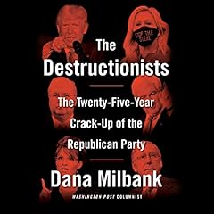 The Destructionists Audiolibro Por Dana Milbank arte de portada