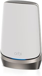 NETGEAR Orbi Quad-Band WiFi 6E Mesh Add-on Satellite (RBSE960) - Works with Orbi RBRE960, RBKE962, RBKE963, Adds Coverage Up to 3,000 sq. ft, AXE11000 (10.8Gbps)