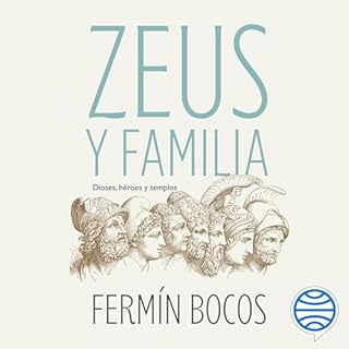 Diseño de la portada del título Zeus y familia