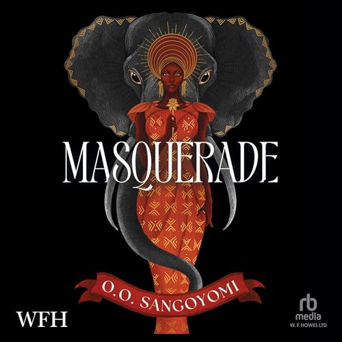 Masquerade Audiolibro Por O.O. Sangoyomi arte de portada