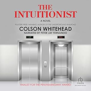 The Intuitionist Audiolibro Por Colson Whitehead arte de portada