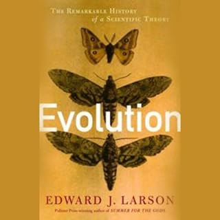 Evolution Audiolibro Por Edward J. Larson arte de portada