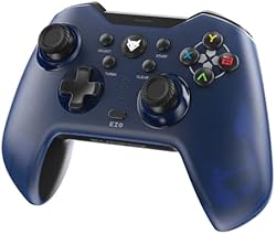 EvoFox Elite X Wireless Gamepad for PC 2.4ghz connectivity with Dual Vibration Motors, 2 Macro Back Buttons, L