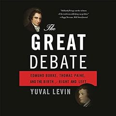 The Great Debate Audiolibro Por Yuval Levin arte de portada