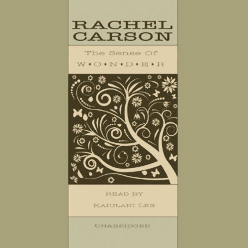 The Sense of Wonder Audiolibro Por Rachel Carson arte de portada