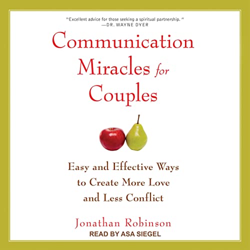 Communication Miracles for Couples Audiolibro Por Jonathan Robinson arte de portada