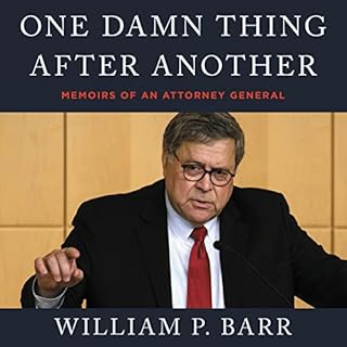 One Damn Thing After Another Audiolibro Por William P. Barr arte de portada