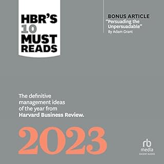 HBR's 10 Must Reads 2023 Audiolibro Por Harvard Business Review arte de portada