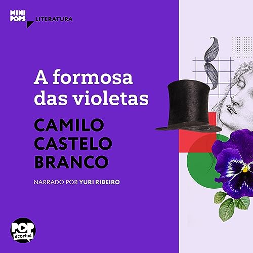 A formosa das violetas Audiolibro Por Camilo Castelo Branco arte de portada