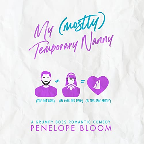 My (Mostly) Temporary Nanny Audiolibro Por Penelope Bloom arte de portada