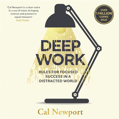 Deep Work Audiolibro Por Cal Newport arte de portada