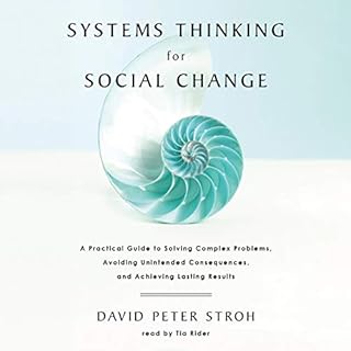 Systems Thinking for Social Change Audiolibro Por David Peter Stroh arte de portada