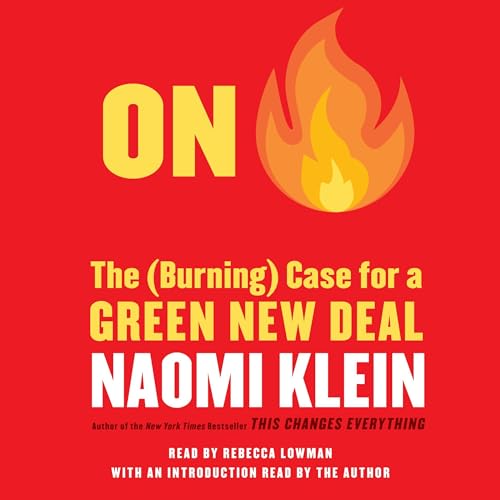 On Fire Audiolibro Por Naomi Klein arte de portada