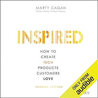 Inspired Audiolibro Por Marty Cagan arte de portada