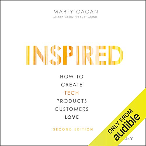 Inspired Audiolibro Por Marty Cagan arte de portada