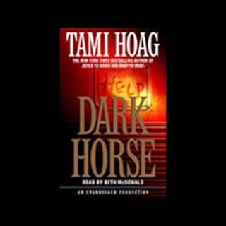 Dark Horse Audiolibro Por Tami Hoag arte de portada