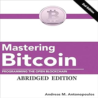 Mastering Bitcoin Audiolibro Por Andreas M. Antonopoulos arte de portada
