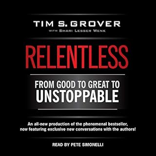 Relentless Audiolibro Por Tim S. Grover, Shari Wenk arte de portada