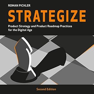 Strategize Audiolibro Por Roman Pichler arte de portada