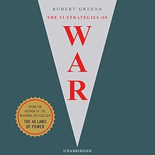 33 Strategies of War Audiolibro Por Robert Greene arte de portada