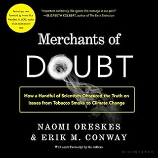 Merchants of Doubt Audiolibro Por Naomi Oreskes, Erik M. Conway, Al Gore - foreword arte de portada