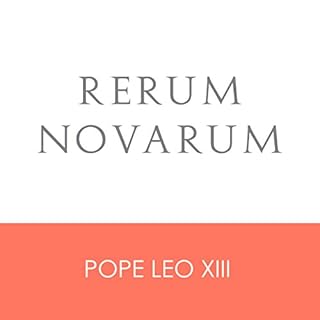 Rerum Novarum Audiolibro Por Pope Leo XIII arte de portada