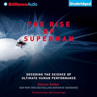 The Rise of Superman Audiolibro Por Steven Kotler arte de portada