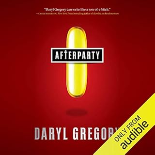 Afterparty Audiolibro Por Daryl Gregory arte de portada