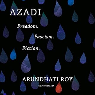 Azadi Audiolibro Por Arundhati Roy arte de portada