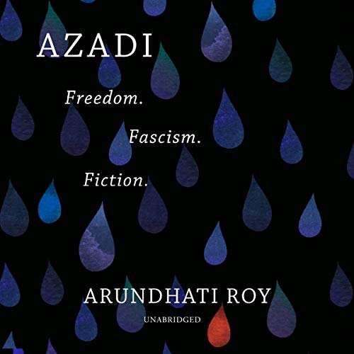 Azadi Audiolibro Por Arundhati Roy arte de portada