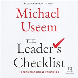 The Leader's Checklist (10th Anniversary Edition) cover art