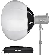NEEWER 26"/65cm Lantern Softbox, Quick Release 360° Light Diffuser Bowens Mount Softbox with Ligh...