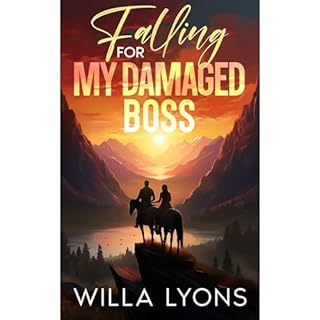 Falling For My Damaged Boss Audiolibro Por Willa Lyons arte de portada