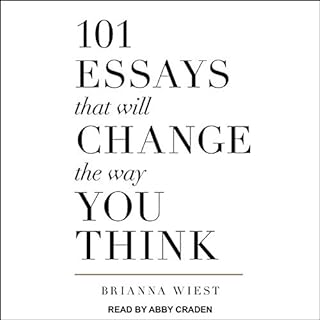 Diseño de la portada del título 101 Essays That Will Change the Way You Think