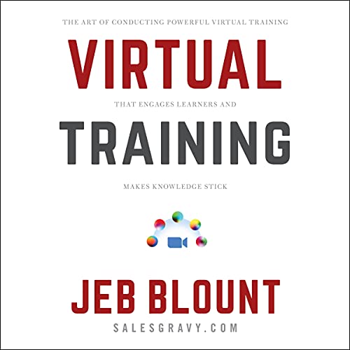 Virtual Training Audiolibro Por Jeb Blount arte de portada